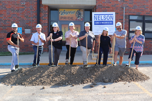 Addition project 'breaks ground' at Van Buren County CSD